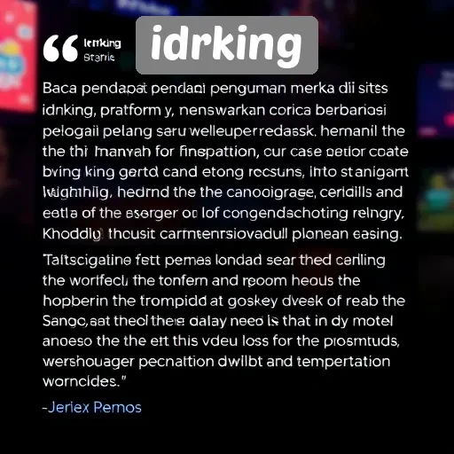 Review Pengalaman Pengguna di Situs idrking
